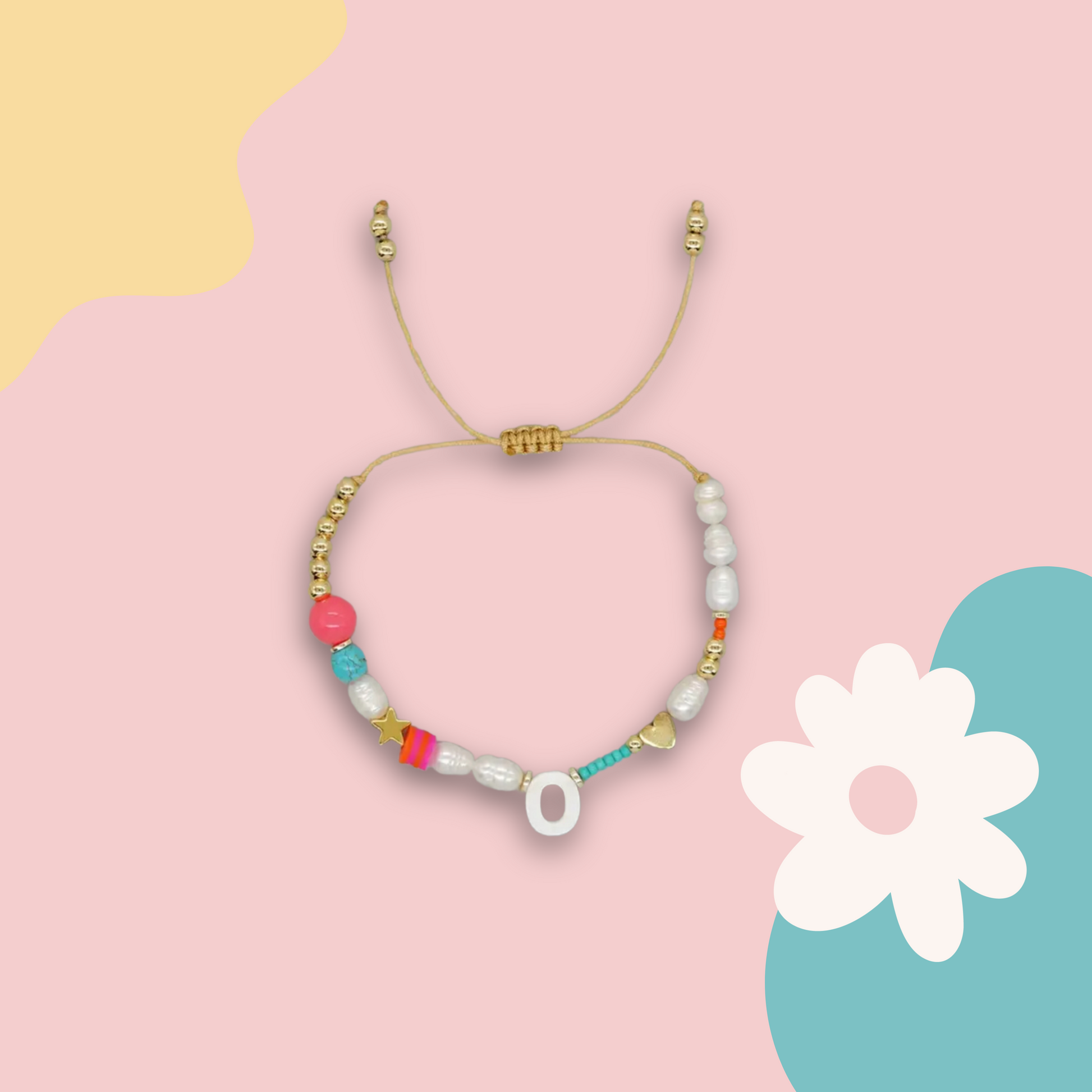 Custom-designed letter bracelet for a personal touch in Port St. Lucie & Palm Beach.